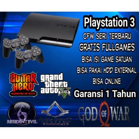 Jual Playstation Ps Slim Seri Terbaik Segel Void Sony Tahan Jam