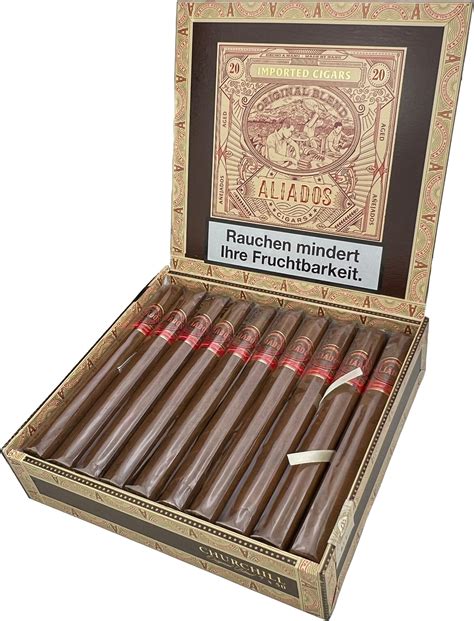 Aliados Original Blend Churchill Cigarworld De Zigarren Honduras