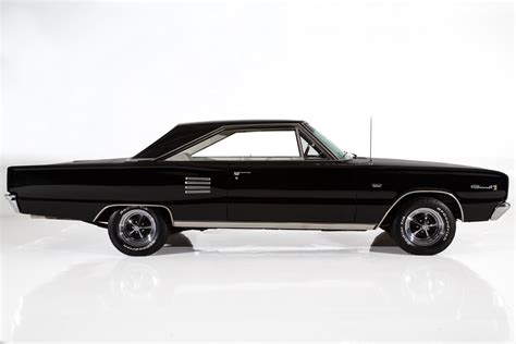 1966 Dodge Coronet 500 Black 383 Auto Ps Pb