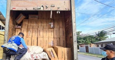 Casi 5 millones de cigarrillos de contrabando decomisan en Puerto Cortés