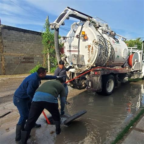 Desazolv Comapa Drenaje Sanitario En Riberas De Rancho Grande Pegaso