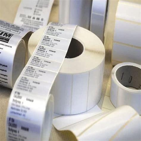 White Polyester Self Adhesive Roll Labels For Packaging Rs Piece