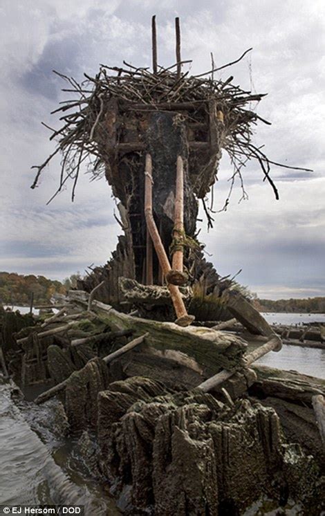 Pictures Of Abandoned Site Of 200 Scuttled Shipwrecks Including A Wwi