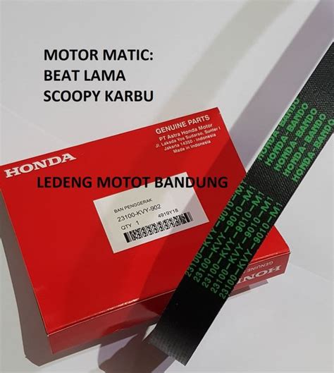 Jual Van Belt V Belt Timing Belt Honda Beat Ori 23100 KVY BA1 Di Lapak