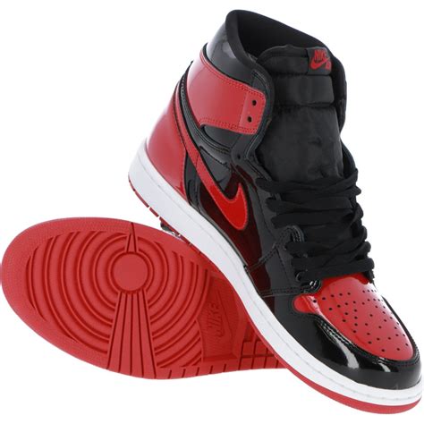 Scarpe Nike Air Jordan 1 Retro High Og Black White Red