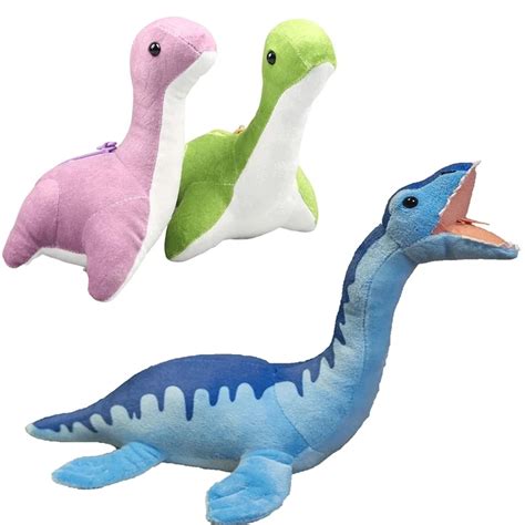 Plesiosaurus Plush Dinosaur Toy By Real Planet Green 28, 60% OFF