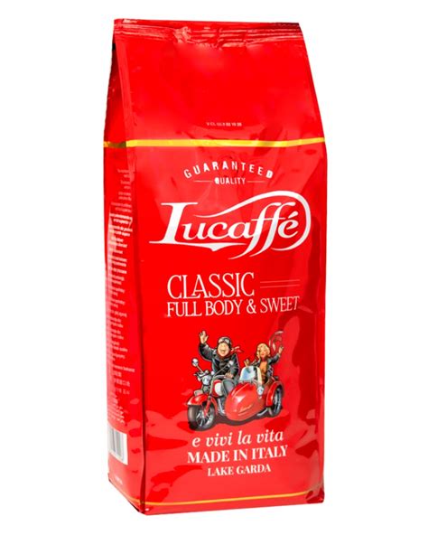 Kawa ziarnista LUCAFFE CLASSIC 1 kg uniwersalna włoska mieszanka