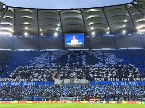 📸 Die Hsv Fans Zeigen Riesige Choreo Gegen Leipzig