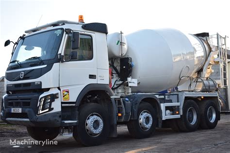 Volvo Fmx X Stetter M Import Concrete Mixer Truck For