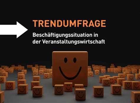 Neue Trendumfrage Beschäftigungssituation in der Veranstaltungswirtschaft