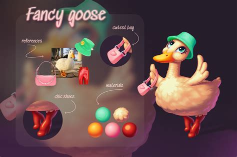 Artstation Fancy Goose