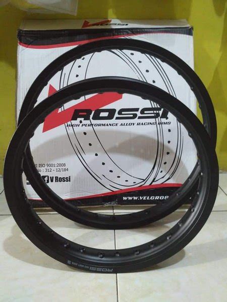 Jual Velg Rossi Ukuran 16 19 Hole 36 1set Depan Belakang Velg Cnc Trail