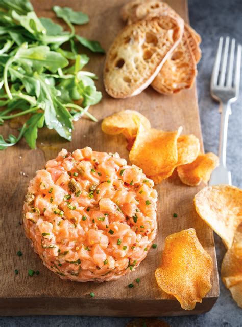 Recette Tartare De Saumon Louis Francois Marcotte Kelvin Adam