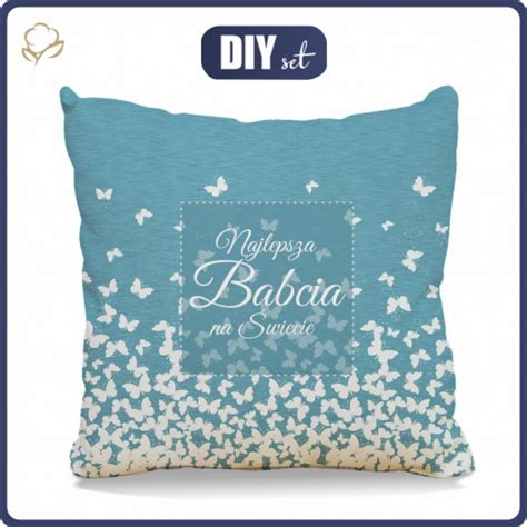 Pillow X Najlepsza Babcia Na Wiecie Butterflies Panama G