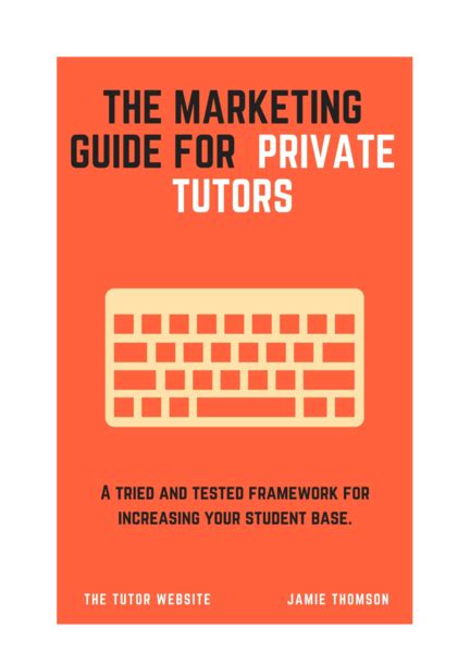 Marketing Of Private Tutors