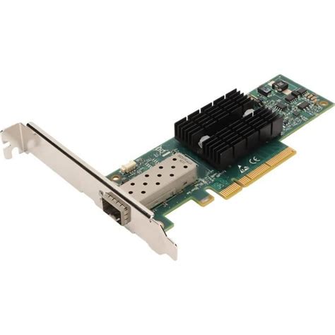 Carte Réseau Sfp Pcie Nic Adaptateur Réseau Sans Fil Pcie X8 10 Gbit S