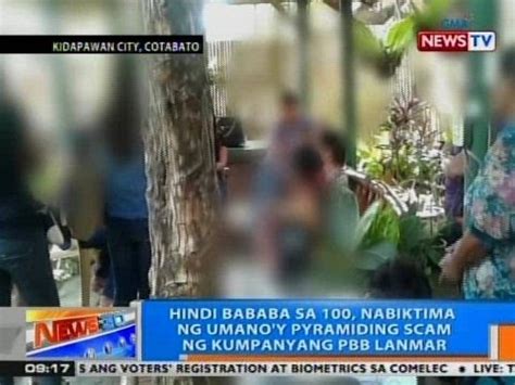 Ntg Hindi Bababa Sa Nabiktima Ng Umano Y Pyramiding Scam Sa