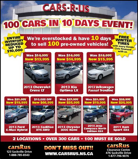 Cars R Us Dealership For Used Cars And Trucks In Lower Sackville