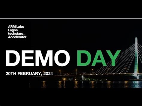 ARM Labs Lagos Techstars Accelerator Demo Day Invite YouTube