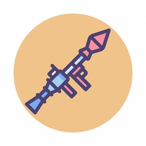 Rocket Launcher Rpg Weapon Icon Download On Iconfinder