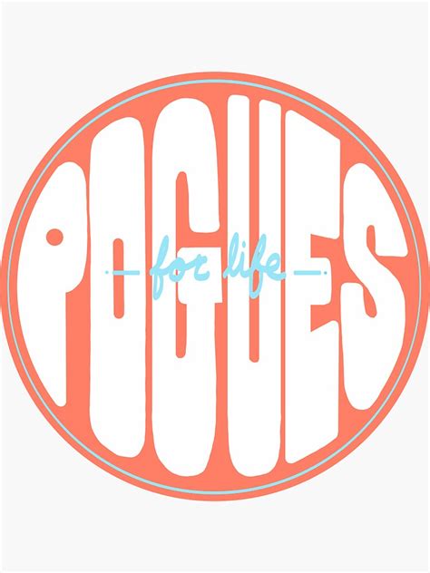 Outer Banks Pogues For Life Sticker By Lkstickers Redbubble