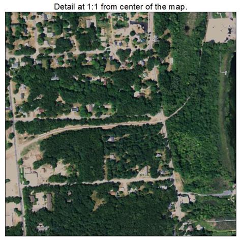 Aerial Photography Map of Montague, MI Michigan