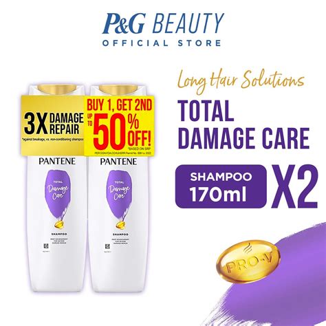 Pantene Pro V Total Damage Care Shampoo Ml Bottles Shopee