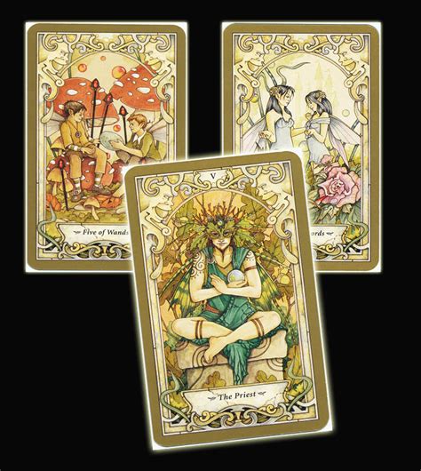 Mystic Faerie Tarot Таро Мистических Таинственных Фей Таро Маркет