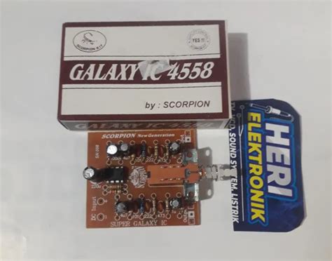 Kit Galaxy Ic 4558 Stereo By Scorpion Lazada Indonesia