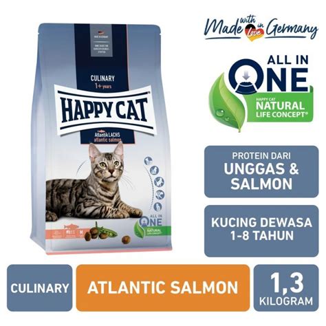 Jual Happy Cat Culinary Atlantic Salmon Kg Makanan Kucing Dewasa