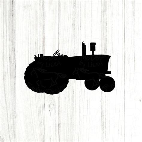 Tractor SVG, Farm Silhouette, Tractor Clipart, John Deere Tractor ...