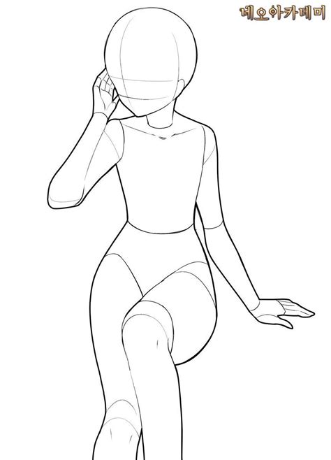 Drawing Body Template Pose Scrub Through The Animation Timeline And