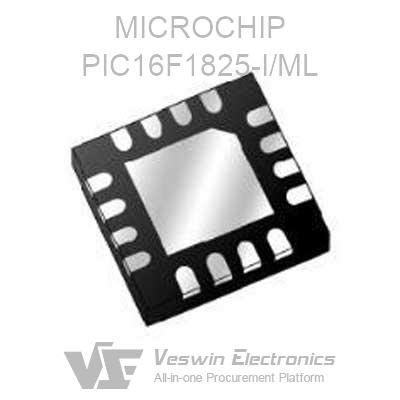 PIC16F1825 I ML MICROCHIP Processors Microcontrollers Veswin