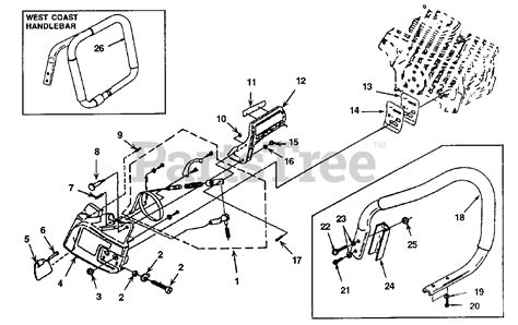 Homelite 8800 Ut 10731 Homelite Chainsaw Chain Brake Handles