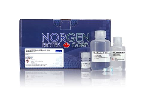 Synovial Fluid Bacterial Genomic Dna Purification Kit Norgen Biotek Corp