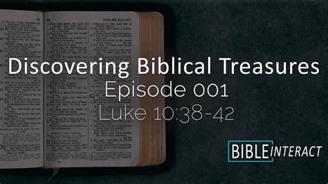 Discovering Biblical Treasures Episode Luke Youtube