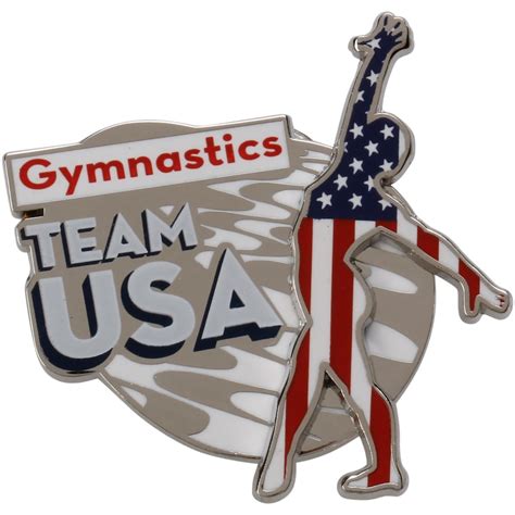 Team USA Gymnastics Logo Pin on Pin