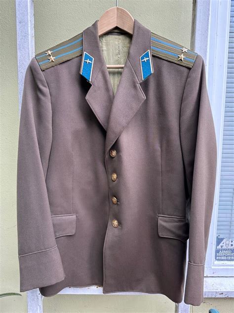 Rare 70\'s Era Soviet Air Force Lieutenant Colonel Uniform Jacket for Sale - Soviet-Awards.com