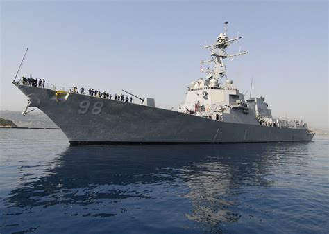 Us Warship Seizes Suspected Iran Missile Parts Set For Yemen The