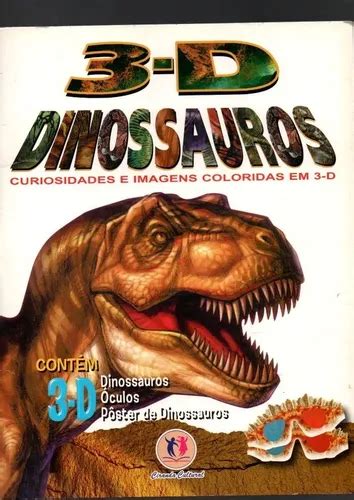 Livro Dinossauros 3d