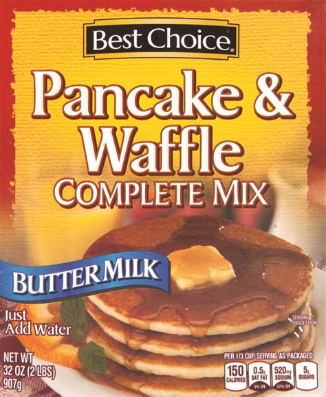 County Fair Foods Watertown Best Choice Buttermilk Complete Pancake Mix 32 Oz