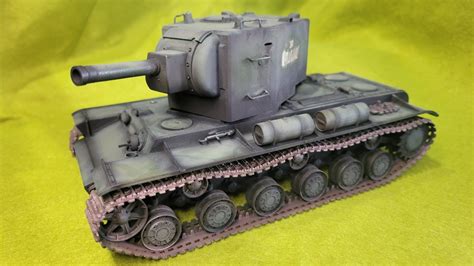 Yahooオークション タミヤ 135 Mm No63 ソビエト重戦車kv 2 ギガ