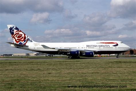 The Aviation Photo Company Boeing 747 British Airways Boeing 747 400 G Byga At London