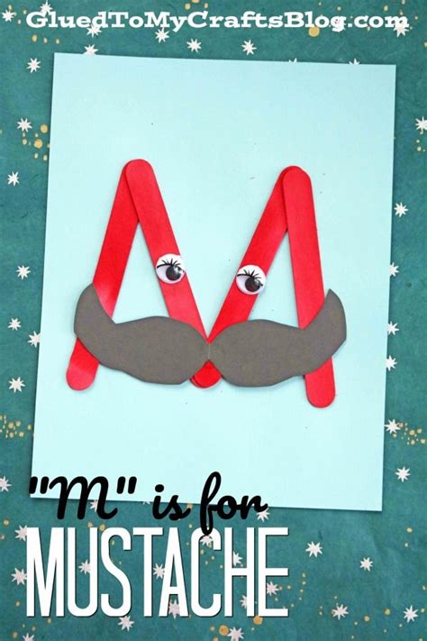 Mustache Projects For Preschoolers