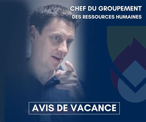 Avis De Vacance Spp Sdis