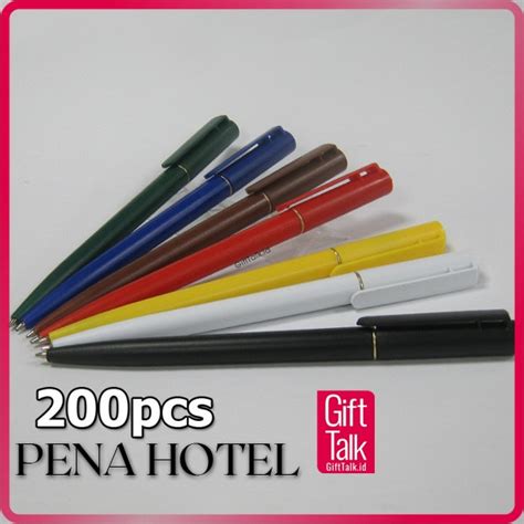 Jual Pulpen Hotel Custom Bisa Logo Custom Pulpen Promosi Putar M46