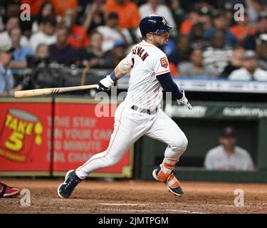 Houston Astros Alex Bregman Hits A Home Run Against The Chicago White