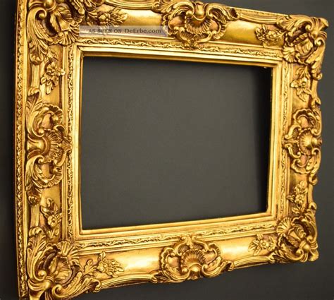 Prunk Bilderrahmen 60 X 50 Cm 30 X 40 Cm Gold Gemälde Rahmen Barockrahmen