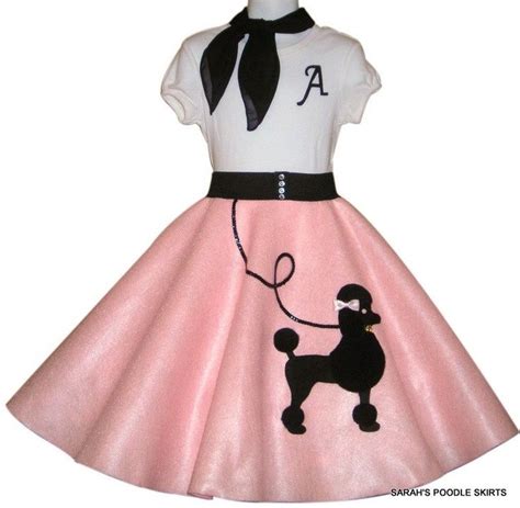 Poodle Skirt Outfit Poodle Skirts 1950s Poodle Skirt Poodle Dress