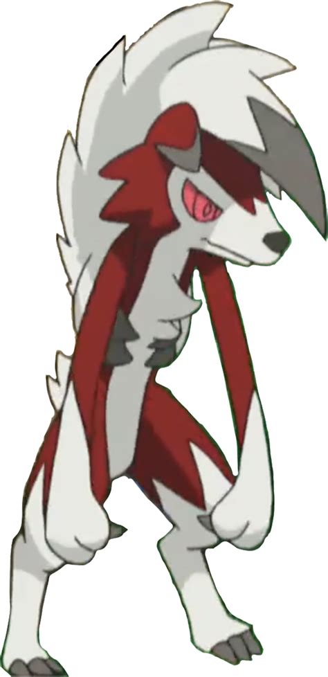 Lycanroc Midnight Form Vector By Homersimpson1983 On Deviantart